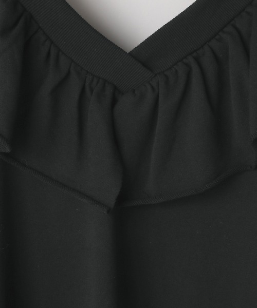 LOWRYS FARM（ローリーズファーム）の「ウラケフリルミニワンピース  589580（ワンピース・レディース・ブラウン/ライトグレー/ブラック/ピンク・FREE）」の12枚目の写真