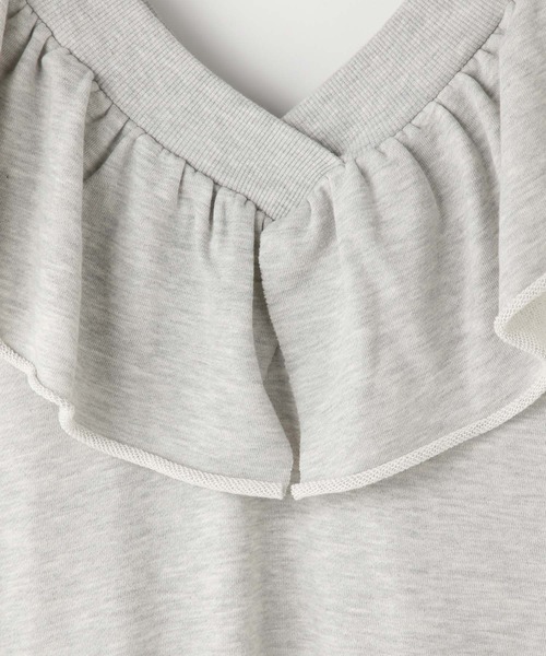 LOWRYS FARM（ローリーズファーム）の「ウラケフリルミニワンピース  589580（ワンピース・レディース・ブラウン/ライトグレー/ブラック/ピンク・FREE）」の15枚目の写真