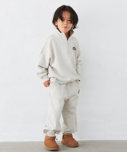 Fluffy BROTHERS(フラッフィーブラザーズ)の「スウェットパンツ(スウェットパンツ・キッズ・ベージュ系その他・80/90/150)」の1枚目の写真