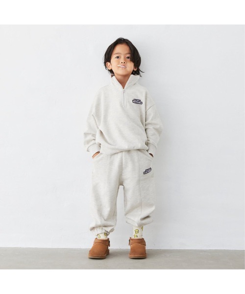 Fluffy BROTHERS(フラッフィーブラザーズ)の「スウェットパンツ(スウェットパンツ・キッズ・ベージュ系その他・80/90/150)」の4枚目の写真