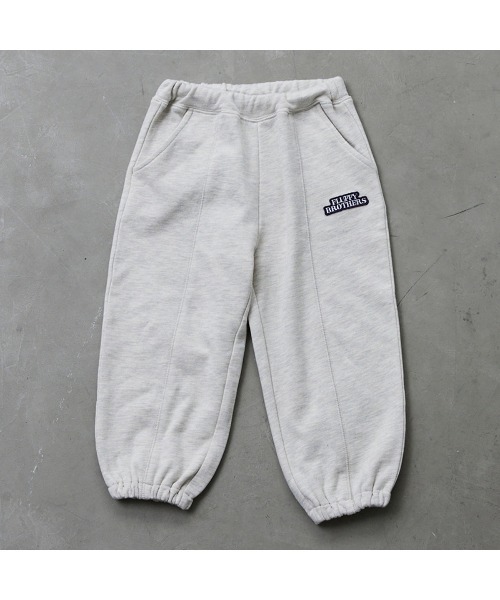 Fluffy BROTHERS(フラッフィーブラザーズ)の「スウェットパンツ(スウェットパンツ・キッズ・ベージュ系その他・80/90/150)」の2枚目の写真