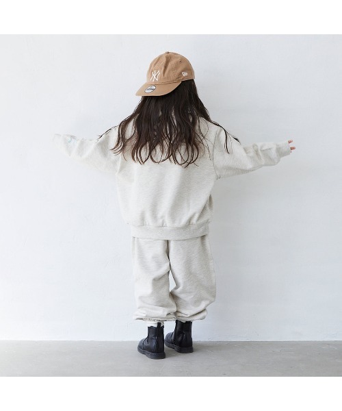 Fluffy BROTHERS(フラッフィーブラザーズ)の「スウェットパンツ(スウェットパンツ・キッズ・ベージュ系その他・80/90/150)」の7枚目の写真