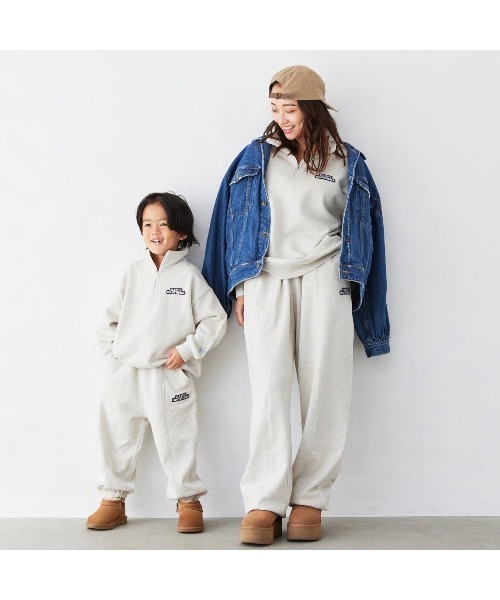 Fluffy BROTHERS(フラッフィーブラザーズ)の「スウェットパンツ(スウェットパンツ・キッズ・ベージュ系その他・80/90/150)」の16枚目の写真