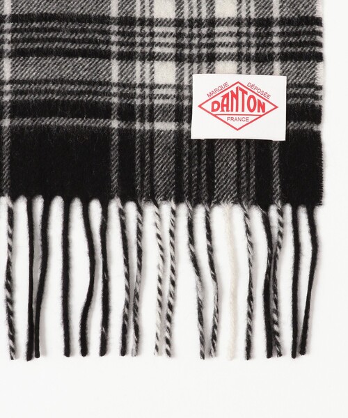 DANTON(ダントン)の「DANTON / ウール カシミヤ マフラー(マフラー・レディース・ブラック/ブラウン系その他/グレー・ONE SIZE)」の8枚目の写真