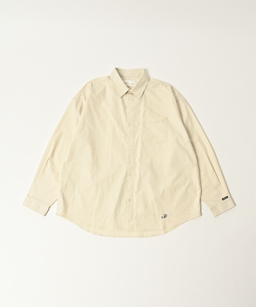 ADAM PATEK（アダムパテック）の「ADAMPATEK/James Fabric typewriter shirt/ジェームスファブリック刺繍入りタイプライターシャツ（シャツ/ブラウス・メンズ・ブラック/ホワイト/ベージュ・1/2）」の21枚目の写真
