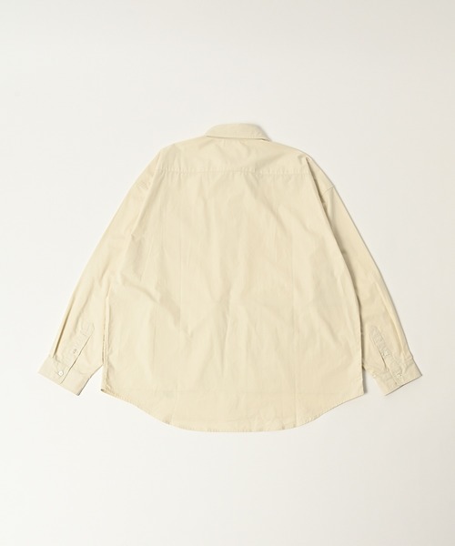 ADAM PATEK（アダムパテック）の「ADAMPATEK/James Fabric typewriter shirt/ジェームスファブリック刺繍入りタイプライターシャツ（シャツ/ブラウス・メンズ・ブラック/ホワイト/ベージュ・1/2）」の22枚目の写真