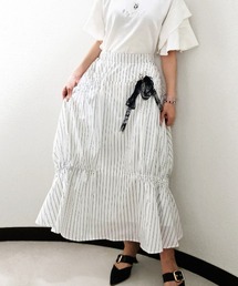 CRYSTAL BALL | Lace Ribbon Skirt(スカート)