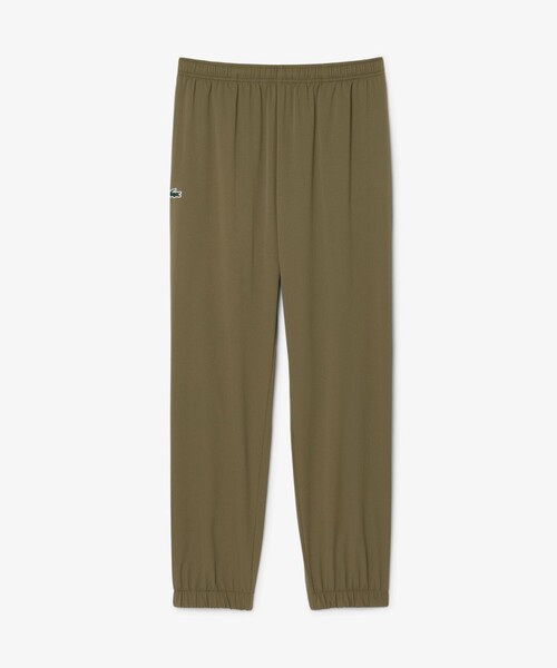 LACOSTE（ラコステ）の「スタンドカラー ミニマルデザイン テクニカルトラックスーツ（ジャージ・メンズ・オリーブ・3/5/4）」の6枚目の写真