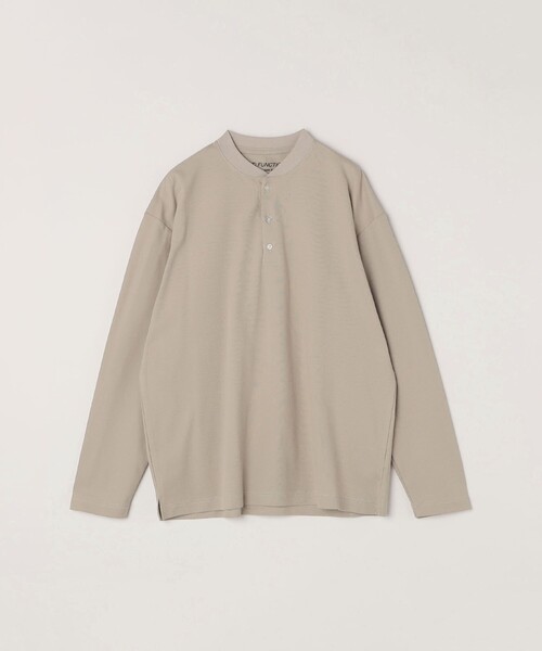 SHIPS any（シップス エニィ）の「SHIPS any:〈抗菌防臭/遮熱等〉マルチファンクション ヘンリーネック Tシャツ(ロンT)◇（Tシャツ/カットソー・メンズ・ブラック/ベージュ/ホワイト/ダークグレー・X-LARGE/LARGE/MEDIUM/SMALL）」の17枚目の写真