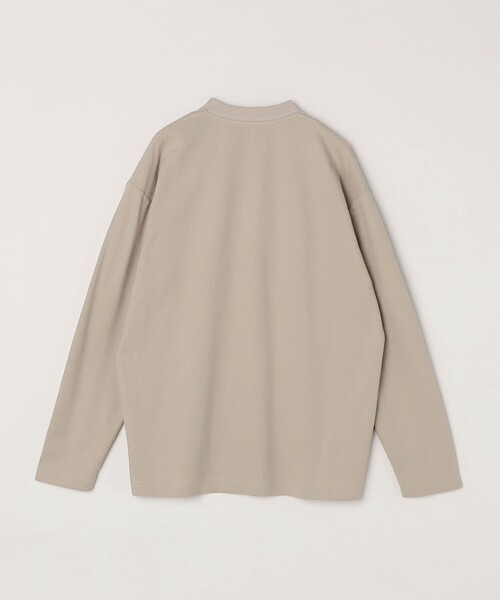 SHIPS any（シップス エニィ）の「SHIPS any:〈抗菌防臭/遮熱等〉マルチファンクション ヘンリーネック Tシャツ(ロンT)◇（Tシャツ/カットソー・メンズ・ブラック/ベージュ/ホワイト/ダークグレー・X-LARGE/LARGE/MEDIUM/SMALL）」の9枚目の写真