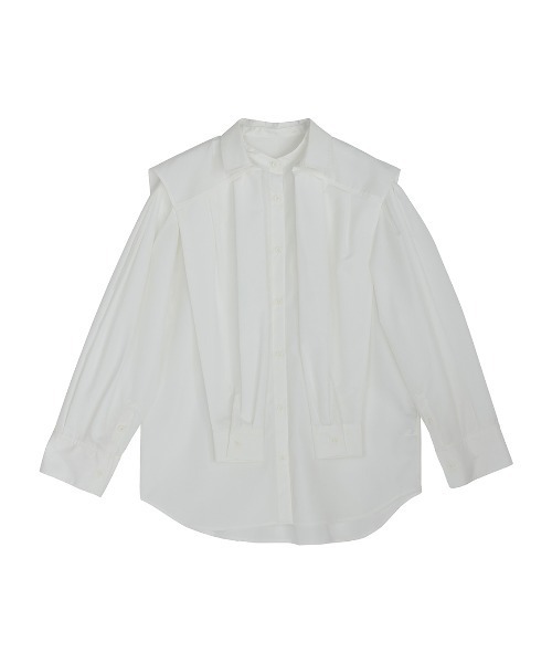 セール】DOUBLE LAYER DESIGN SHIRT（シャツ/ブラウス）｜Ameri