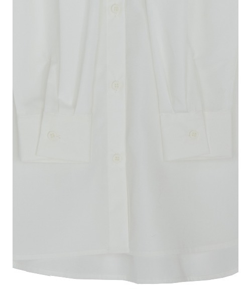 Ameri(アメリ)の「DOUBLE LAYER DESIGN SHIRT(シャツ/ブラウス・レディース・ホワイト/パープル/ストライプ・FREE)」の10枚目の写真