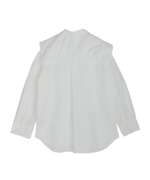 セール】DOUBLE LAYER DESIGN SHIRT（シャツ/ブラウス）｜Ameri