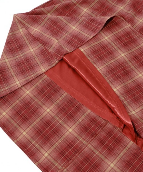 flower（フラワー）の「シックチェックワンピース（ワンピース・レディース・ブラウン/レッド・FREE）」の11枚目の写真