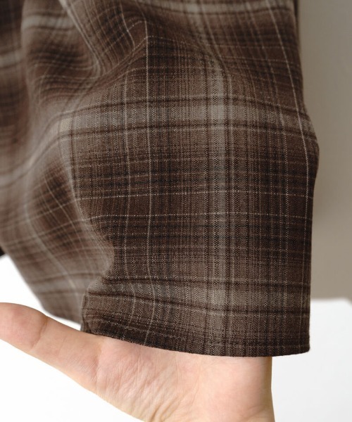 flower（フラワー）の「シックチェックワンピース（ワンピース・レディース・ブラウン/レッド・FREE）」の20枚目の写真