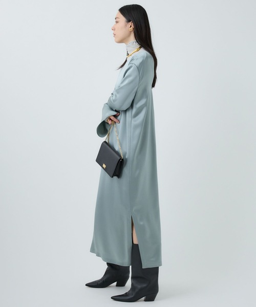 Chaos（カオス）の「Chaos(カオス)/◇金子綾さんYouTube紹介◇　 ハンヌドレス（ワンピース・レディース・ホワイト/グリーン・FREE）」の8枚目の写真