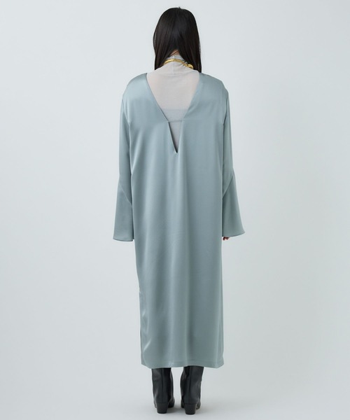 Chaos（カオス）の「Chaos(カオス)/◇金子綾さんYouTube紹介◇　 ハンヌドレス（ワンピース・レディース・ホワイト/グリーン・FREE）」の12枚目の写真