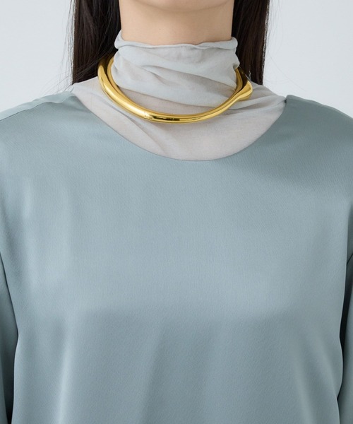 Chaos（カオス）の「Chaos(カオス)/◇金子綾さんYouTube紹介◇　 ハンヌドレス（ワンピース・レディース・ホワイト/グリーン・FREE）」の15枚目の写真