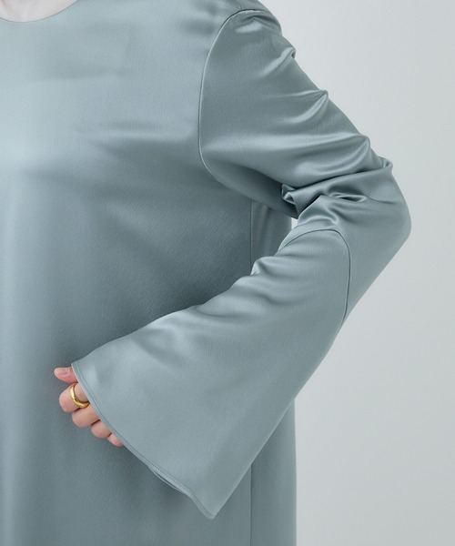 Chaos（カオス）の「Chaos(カオス)/◇金子綾さんYouTube紹介◇　 ハンヌドレス（ワンピース・レディース・ホワイト/グリーン・FREE）」の16枚目の写真