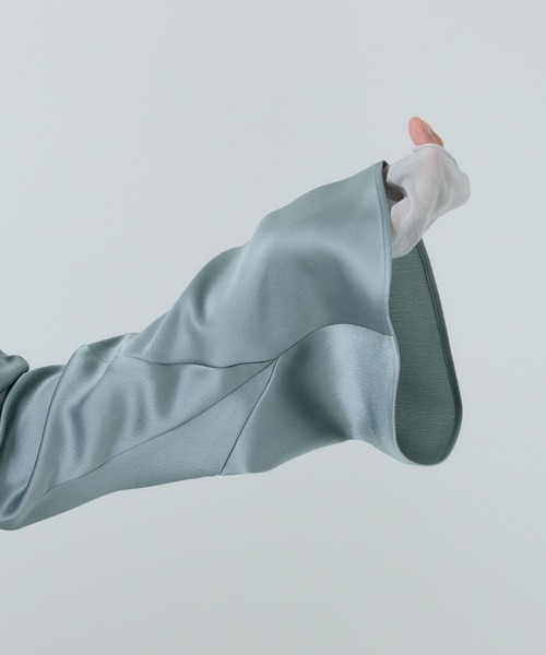 Chaos（カオス）の「Chaos(カオス)/◇金子綾さんYouTube紹介◇　 ハンヌドレス（ワンピース・レディース・ホワイト/グリーン・FREE）」の17枚目の写真