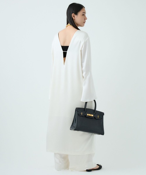 Chaos（カオス）の「Chaos(カオス)/◇金子綾さんYouTube紹介◇　 ハンヌドレス（ワンピース・レディース・ホワイト/グリーン・FREE）」の20枚目の写真