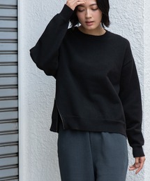 Munich | 7GG天竺編みニットサイドジッププルオーバー(ニット/セーター)