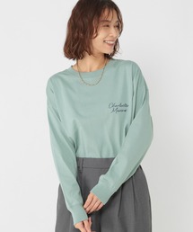 ハンドグラフィックロングスリーブTシャツ
