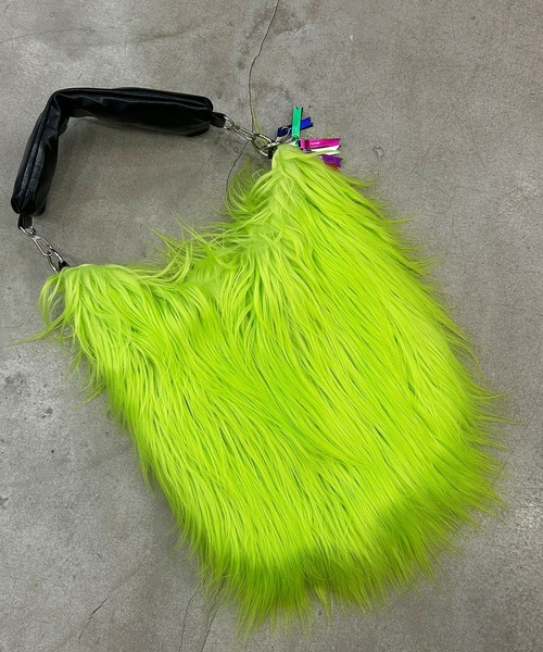 Magine(マージン)の「cheek チーク monster one shoulder/モンスター ワンショルダー(ショルダーバッグ・レディース・サックスブルー/ピンク/パープル/イエロー・FREE)」の17枚目の写真
