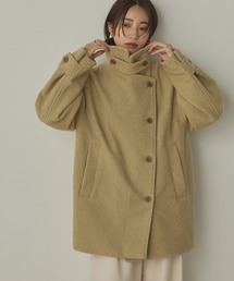 hunch（ハンチ）の「くるくるブークレ ミディアムコート（その他アウター）」