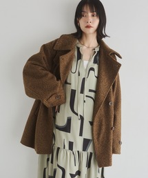 hunch（ハンチ）の「くるくるブークレ ミディアムコート（その他アウター）」