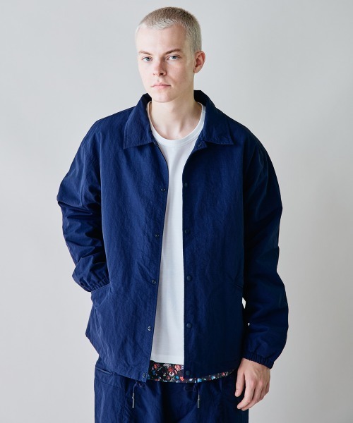 rehacer(レアセル)の「rehacer : Heritage Coach Jacket / ヘリテージ コーチジャケット(ナイロンジャケット・メンズ・ネイビー/ブラック/オリーブ・SMALL/MEDIUM/LARGE)」の4枚目の写真