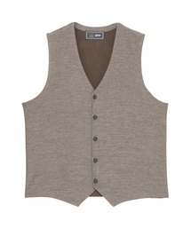 BRICK HOUSE by TOKYO SHIRT | 【東京シャツ×gim(R) 】前身カットソー デニムライク ジレ(ベスト)