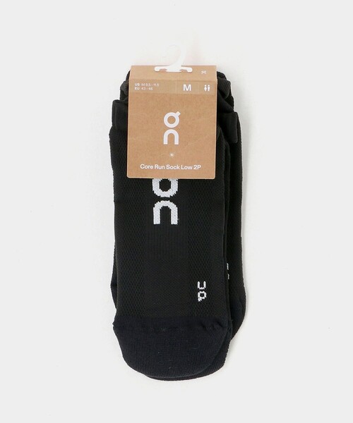 On(オン)の「<On>Core Run Sock Low 2P/2パック ローソックス(ソックス/靴下・メンズ・ブラック/ホワイト・M/S)」の19枚目の写真