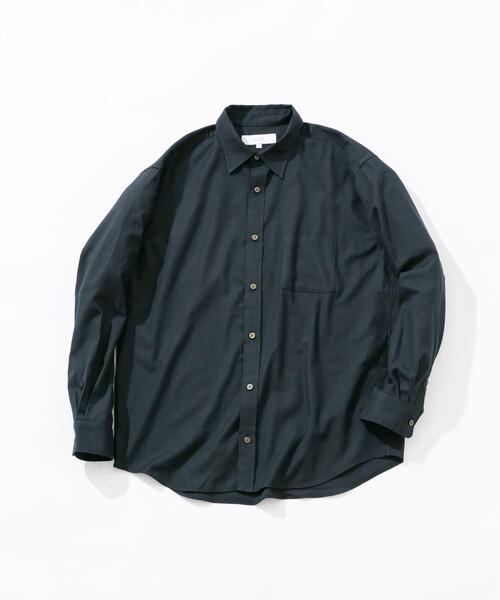 URBAN RESEARCH ROSSO MEN(アーバンリサーチロッソメン)の「『蓄熱 / XLサイズあり』アーバンリラックスサーモネルレギュラーシャツ(シャツ/ブラウス・メンズ・アイボリー/ブラック/ライトグレー/ダークブラウン/インディゴブルー/ネイビー・SMALL/MEDIUM/LARGE/X-LARGE)」の17枚目の写真