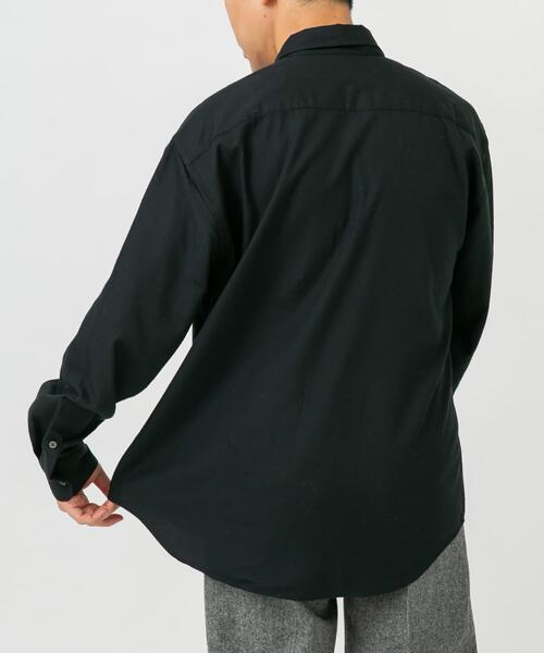 URBAN RESEARCH ROSSO MEN(アーバンリサーチロッソメン)の「『蓄熱 / XLサイズあり』アーバンリラックスサーモネルレギュラーシャツ(シャツ/ブラウス・メンズ・アイボリー/ブラック/ライトグレー/ダークブラウン/インディゴブルー/ネイビー・SMALL/MEDIUM/LARGE/X-LARGE)」の20枚目の写真