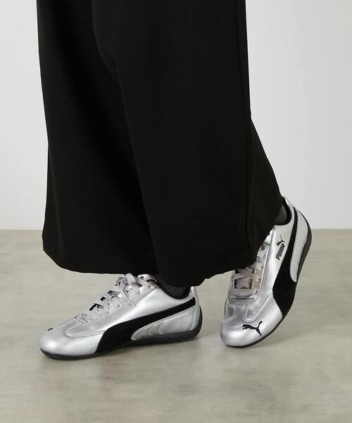 PUMA(プーマ)の「【PUMA/プーマ】SPEEDCAT METALLIC(スニーカー・レディース・シルバー・2/3/4/1)」の1枚目の写真