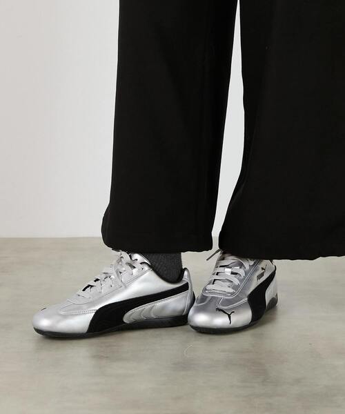PUMA(プーマ)の「【PUMA/プーマ】SPEEDCAT METALLIC(スニーカー・レディース・シルバー・2/3/4/1)」の5枚目の写真