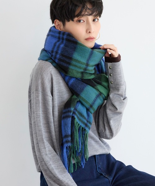 TWEED MILL(ツイードミル)の「BARNYARDSTORM / TWEEDMILL(ツイードミル)ストール【WEB限定カラー】【YouTube「i.style closet」紹介アイテム】(ストール/ショール・レディース・ブルー/ブラウン/レッド/レッド系その他/ベージュ・FREE)」の20枚目の写真