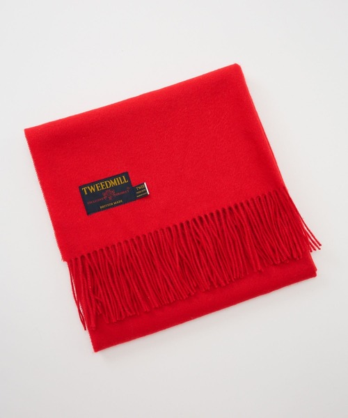 TWEED MILL(ツイードミル)の「BARNYARDSTORM / TWEEDMILL(ツイードミル)ストール【WEB限定カラー】【YouTube「i.style closet」紹介アイテム】(ストール/ショール・レディース・ブルー/ブラウン/レッド/レッド系その他/ベージュ・FREE)」の21枚目の写真
