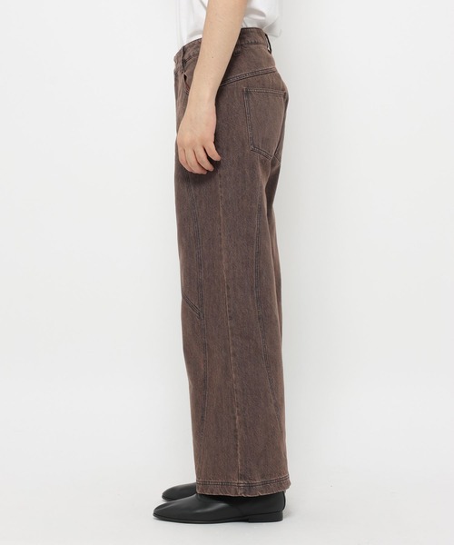 HARE(ハレ)の「NEOカーブデニムパンツ(HARE)(デニムパンツ・メンズ・ブラウン/ブラック・SMALL/MEDIUM)」の11枚目の写真