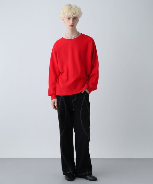 HARE(ハレ)の「NEOカーブデニムパンツ(HARE)(デニムパンツ・メンズ・ブラウン/ブラック・SMALL/MEDIUM)」の3枚目の写真