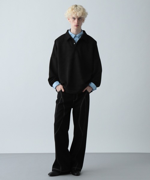 HARE(ハレ)の「NEOカーブデニムパンツ(HARE)(デニムパンツ・メンズ・ブラウン/ブラック・SMALL/MEDIUM)」の20枚目の写真