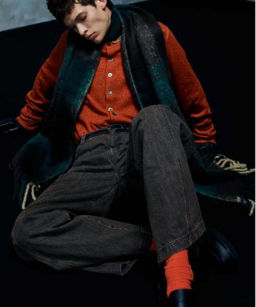 HARE(ハレ)の「NEOカーブデニムパンツ(HARE)(デニムパンツ・メンズ・ブラウン/ブラック・SMALL/MEDIUM)」の22枚目の写真