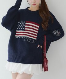 Another Branch olive des olive | USAニット(ニット/セーター)