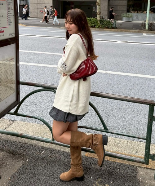 Another Branch olive des olive（アナザーブランチオリーブデオリーブ）の「USAニット（ニット/セーター・レディース・アイボリー/その他1/ネイビー/その他2・FREE）」の5枚目の写真