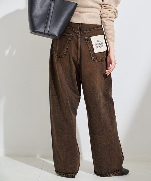 セール】【INSCRIRE /アンスクリア】Baggy 5 Pocket：パンツ（その他