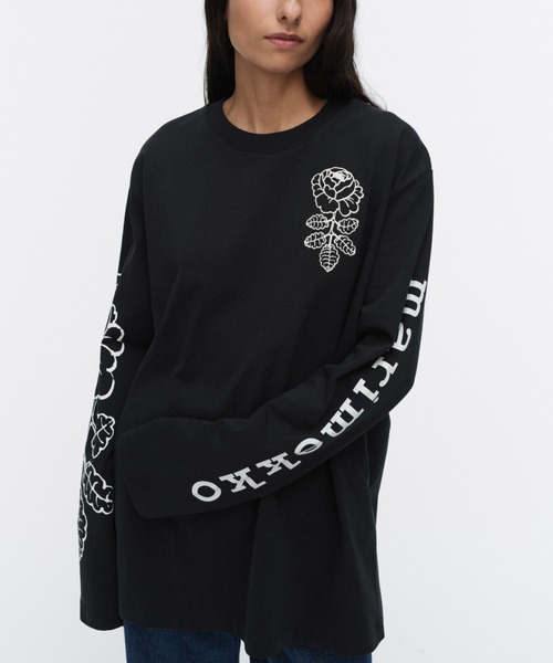 セール】【kioski】Oksat Vihkiruusu / shirt（Tシャツ/カットソー