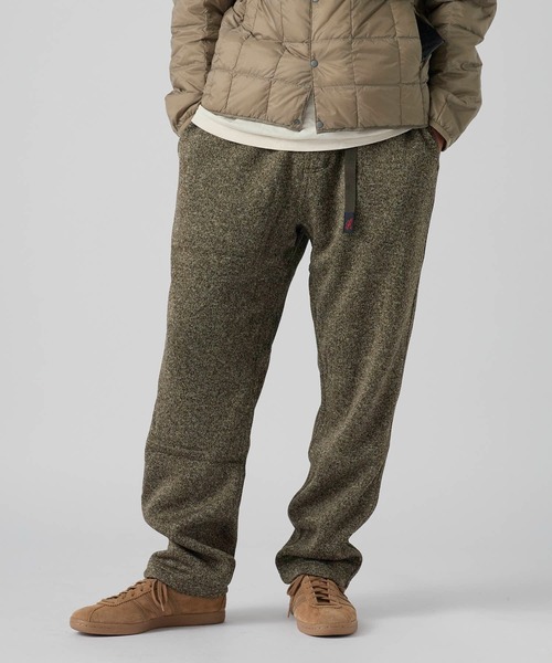 Gramicci(グラミチ)の「Gramicci/グラミチ BONDING KNIT FLEECE EAZY TAPERED PANT ニットフリース イージーテーパードパンツ(スウェットパンツ・メンズ・ヘザーチャコール/ヘザーグレー/オートミール/チャコール/オリーブ/ブラック・S/XXL/XL/L/M)」の6枚目の写真