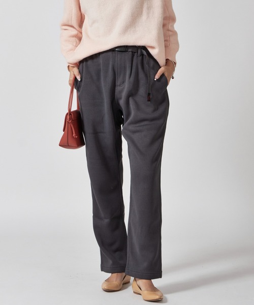 Gramicci(グラミチ)の「Gramicci/グラミチ BONDING KNIT FLEECE EAZY TAPERED PANT ニットフリース イージーテーパードパンツ(スウェットパンツ・メンズ・ヘザーチャコール/ヘザーグレー/オートミール/チャコール/オリーブ/ブラック・S/XXL/XL/L/M)」の5枚目の写真