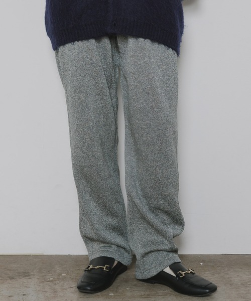 Gramicci/グラミチ BONDING KNIT FLEECE EAZY TAPERED PANT ニット